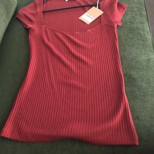 Reformation Bardot Top